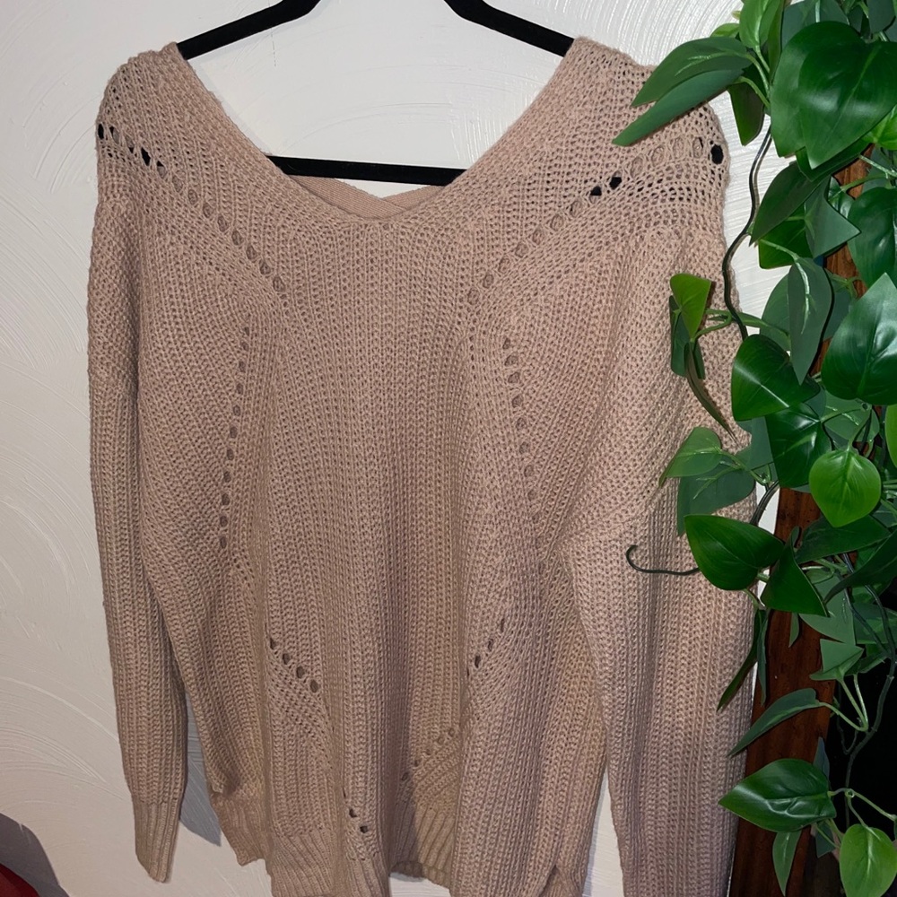 Pink Knit Sweater
